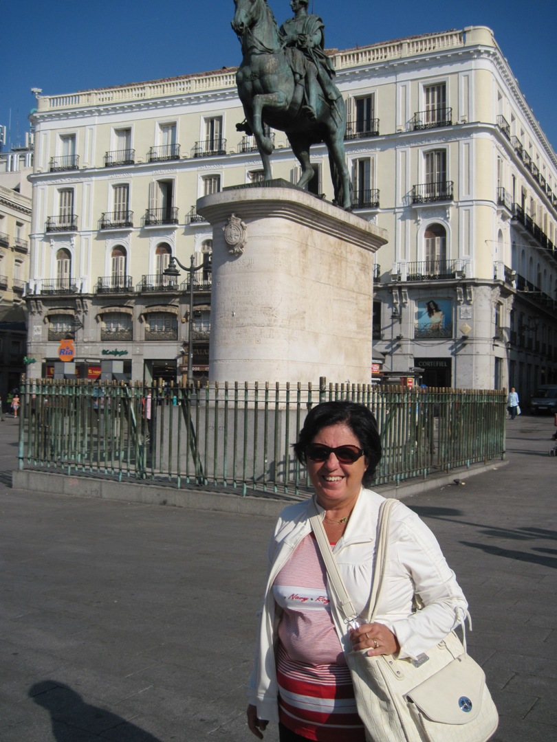 119- Monumento equestre  a Re Carlos III a Plaza Mayor